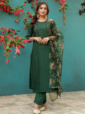 Womens Embroidered Kurti Pant with Dupatta
