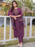 Womens Embroidered Kurti Pant with Dupatta