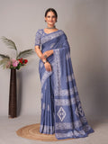 Pure Mul Cotton Shibori Print Saree