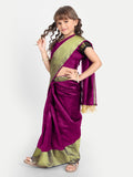Girls Kota Cotton Ready to Wear Saree