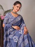 Pure Mul Cotton Shibori Print Saree