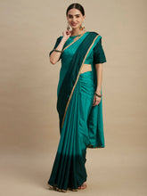 Womens Designer Ombre Shaded Chinon Saree