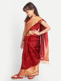 Girls Kota Cotton Ready to Wear Saree