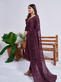 Womens Embroidered Kurti Pant with Dupatta