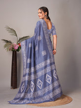 Pure Mul Cotton Shibori Print Saree