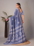 Pure Mul Cotton Shibori Print Saree