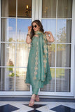 Womens Embroidered Kurti Pant with Dupatta