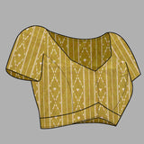 Womens Pure Mul Cotton Ajrakh Print Saree