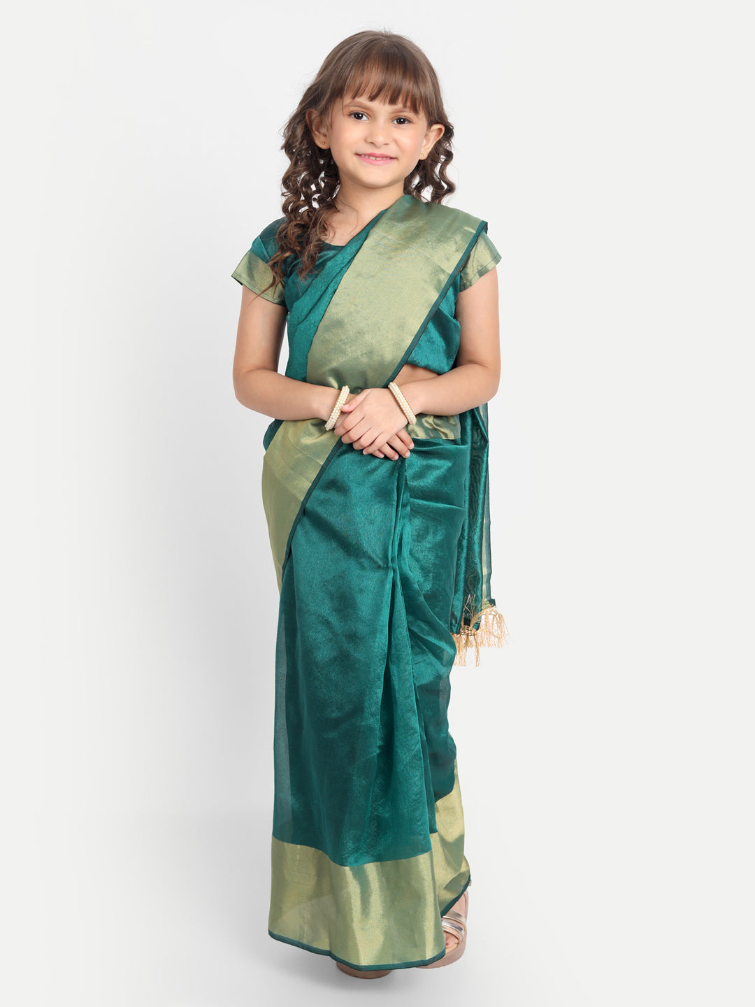 Girls Kota Cotton Ready to Wear Saree
