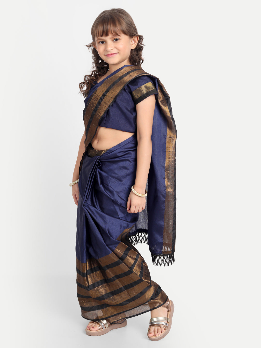 Girls Kota Cotton Ready to Wear Saree